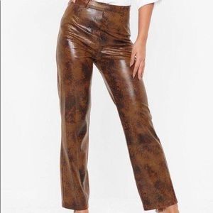Missguided Brown trousers